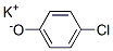 Potassium 4-chlorophenolate 结构式