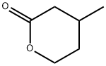 4-メチル-3,4,5,6-テトラヒドロ-2H-ピラン-2-オン 化学構造式