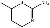 2-アミノ-5,6-ジヒドロ-6-メチル-4H-1,3-チアジン 化学構造式