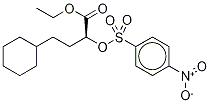 (R)-α-[[(4-Nitrophenyl)sulfonyl]oxy]cyclohexanebutanoic Acid Ethyl Ester 结构式