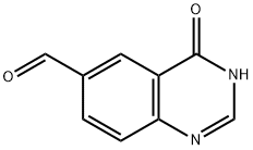 6-Quinazolinecarboxaldehyde, 3,4-dihydro-4-oxo- Structure