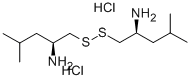 (L-LEUCINETHIOL)2 2 HCL Structure