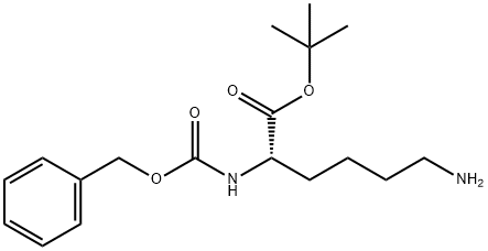 N2-[(Phenylmethoxy)carbonyl]-L-lysine tert-Butyl Ester Structure
