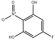 4-氟-2-6-二羟基硝基苯 结构式