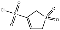 1,1-二氧代-2,5-二氢噻吩-3-磺酰氯, 112161-61-2, 结构式