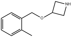 3-[(2-methylbenzyl)oxy]azetidine(SALTDATA: HCl) Struktur
