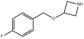 3-[(4-fluorobenzyl)oxy]azetidine(SALTDATA: HCl) Struktur