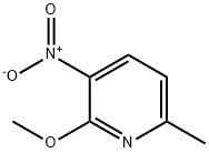 6-メトキシ-5-ニトロ-2-ピコリン 化学構造式