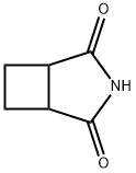 3-アザビシクロ[3.2.0]ヘプタン-2,4-ジオン 化学構造式