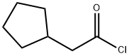 シクロペンチルアセチルクロリド 化学構造式