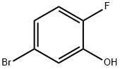 5-ブロモ-2-フルオロフェノール 化学構造式