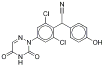 4-Dechloro-4-hydroxy Diclazuril Structure
