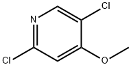 2,5-ジクロロ-4-メトキシピリジン 化学構造式