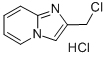 3-(CHLOROMETHYL)IMIDAZO[1,2-A]PYRIDINE HYDROCHLORIDE, 112230-20-3, 结构式