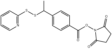 4-succinimidyloxycarbonyl-alpha-methyl-alpha(2-pyridyldithio)toluene|4-succinimidyloxycarbonyl-alpha-methyl-alpha(2-pyridyldithio)toluene