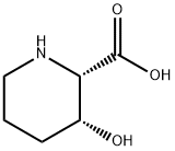 （2S，3R）-3-羟基-2-哌啶羧酸 结构式
