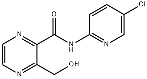 N-(5-Chloro-2-pyridinyl)-3-(hydroxyMethyl)-2-pyrazinecarboxaMide Structure