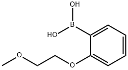 2-(2-甲氧基乙氧基)苯基硼酸, 1122568-09-5, 结构式