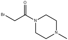 피페라진,1-(브로모아세틸)-4-메틸-(9CI)