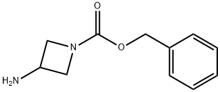 3-AMINOMETHYL-AZETIDINE-1-CARBOXYLIC ACID BENZYL ESTER Struktur