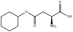 L-Aspartic acid 4-cyclohexyl ester Structure