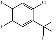 2-CHLORO-4,5-DIFLUOROBENZOTRIFLUORIDE Structure