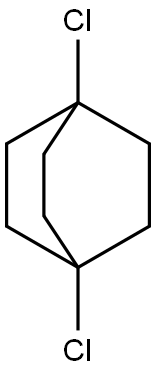 1,4-Dichlorobicyclo[2.2.2]octane 结构式
