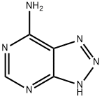 1H-1,2,3-Triazolo[4,5-d]pyrimidin-7-amine Struktur