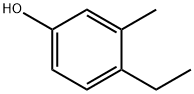 4-エチル-3-メチルフェノール 化学構造式