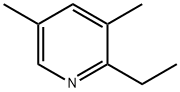 3,5-二甲基-2-乙基吡啶 结构式