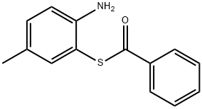 S-(2-AMino-5-Methylphenyl)thiobenzoate Struktur