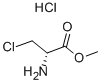 3-CHLORO-D-ALANINE METHYL ESTER,HYDROCHLORIDE Struktur
