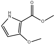 3-METHOXY-1H-PYRROLE-2-CARBOXYLIC ACID METHYL ESTER 化学構造式