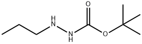 Hydrazinecarboxylic acid, 2-propyl-, 1,1-dimethylethyl ester (9CI) 化学構造式
