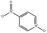 4-Nitropyridine N-oxide Struktur