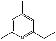 2-エチル-4,6-ジメチルピリジン 化学構造式