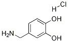 4-(氨基甲基)苯-1,2-二醇盐酸盐, 1124-40-9, 结构式
