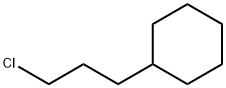 (3-クロロプロピル)シクロヘキサン 化学構造式