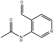 3-(ACETYLAMINO)-4-PYRIDIN-FORMALDEHYDE, 1124194-63-3, 结构式