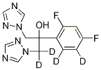 Fluconazole-D4 Structure