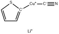 2-噻吩基氰铜酸锂, 112426-02-5, 结构式