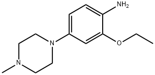 2-ETHOXY-4-(4-METHYLPIPERAZIN-1-YL)ANILINE Struktur