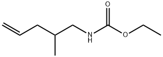 Carbamic  acid,  (2-methyl-4-pentenyl)-,  ethyl  ester  (9CI) Struktur