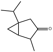 侧柏酮(Α-和Β-位的混合物) 结构式