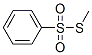 苯硫代磺酸甲酯, 1125-25-3, 结构式