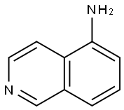 5-氨基异喹啉,1125-60-6,结构式