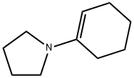 1-吡咯烷-1-环己烯,1125-99-1,结构式