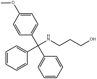 3-(MONOMETHOXYTRITYLAMINO)PROPAN-1-OL Struktur