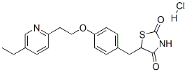 盐酸吡格列酮,112529-15-4,结构式