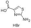2-アミノチアゾール-4-カルボン酸臭化水素酸塩 化学構造式